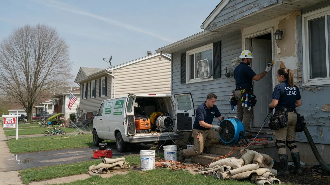 Flood Cleanup in Whitesville, WV near me